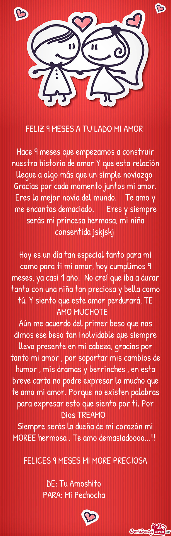 Siempre serás la dueña de mi corazón mi MOREE hermosa . Te amo demasiadoooo...!!💖