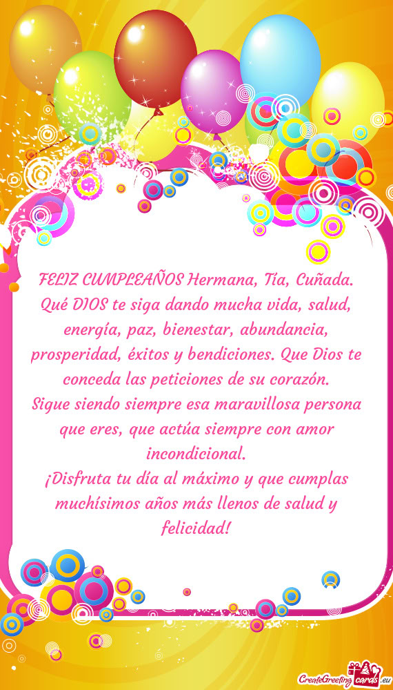 Sigue siendo siempre esa maravillosa persona que eres, que actúa siempre con amor incondicional