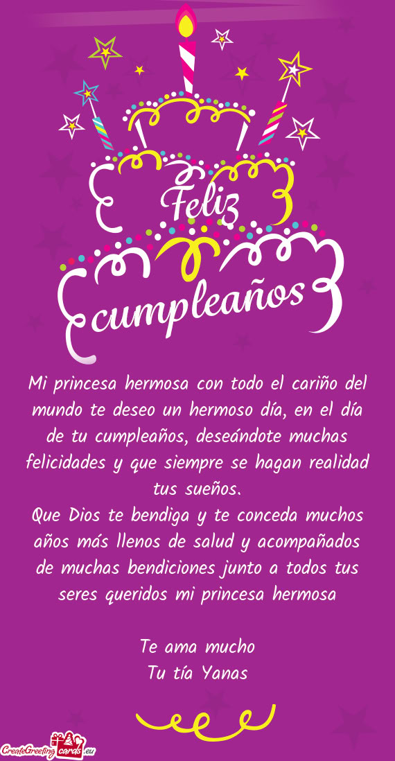 Te ama mucho