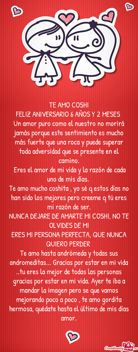 TE AMO COSHI