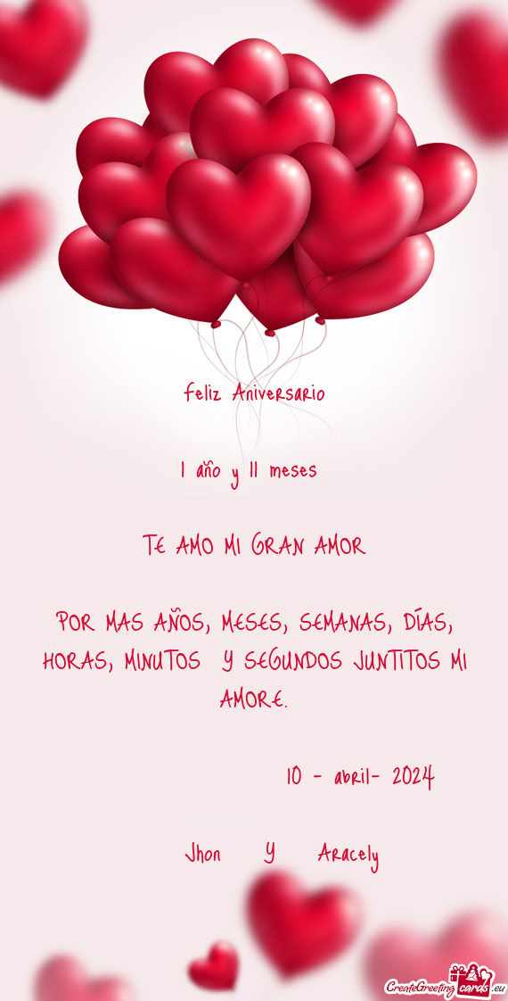 TE AMO MI GRAN AMOR