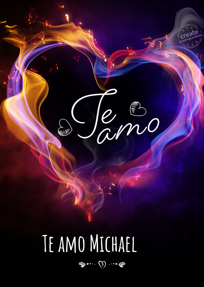 Te amo Michael ❤️