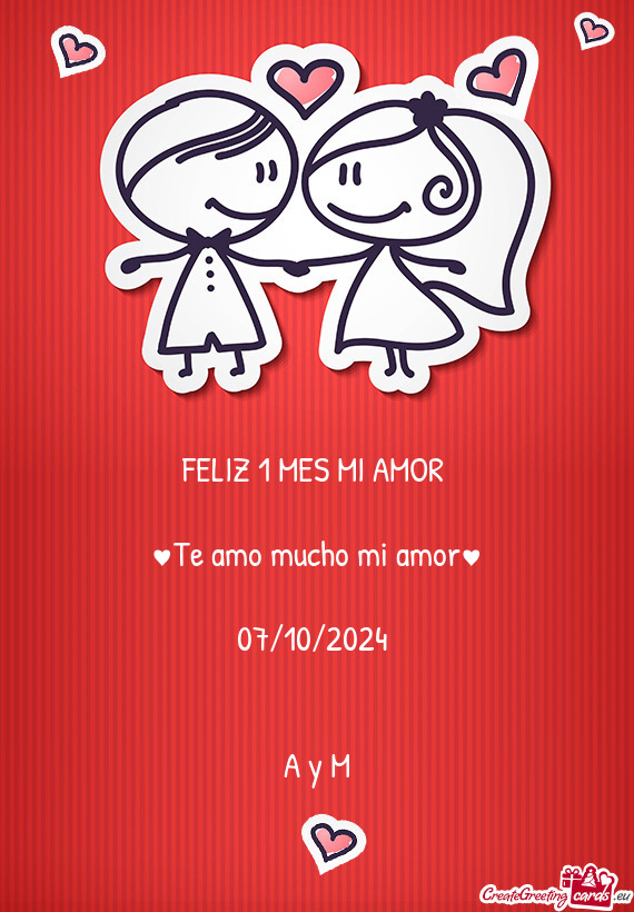 ♥Te amo mucho mi amor♥