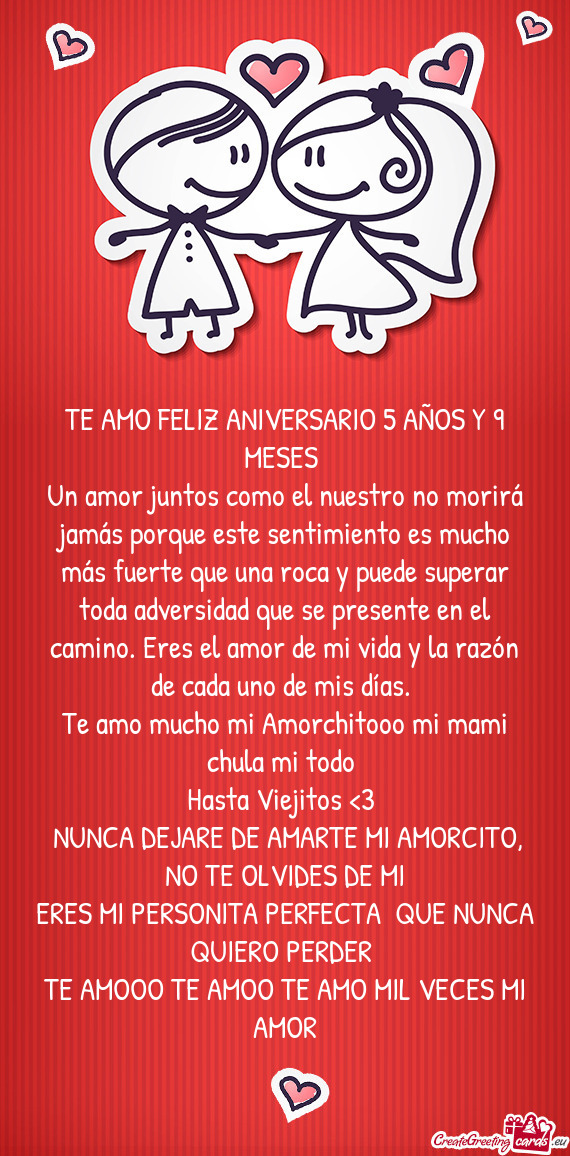 Te amo mucho mi Amorchitooo mi mami chula mi todo