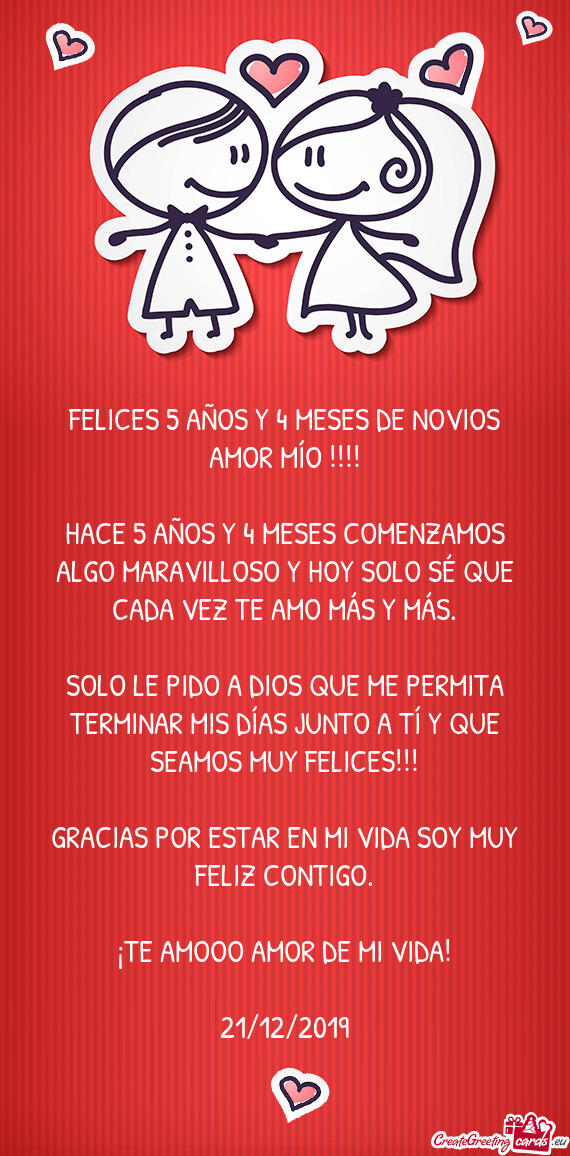 ¡TE AMOOO AMOR DE MI VIDA