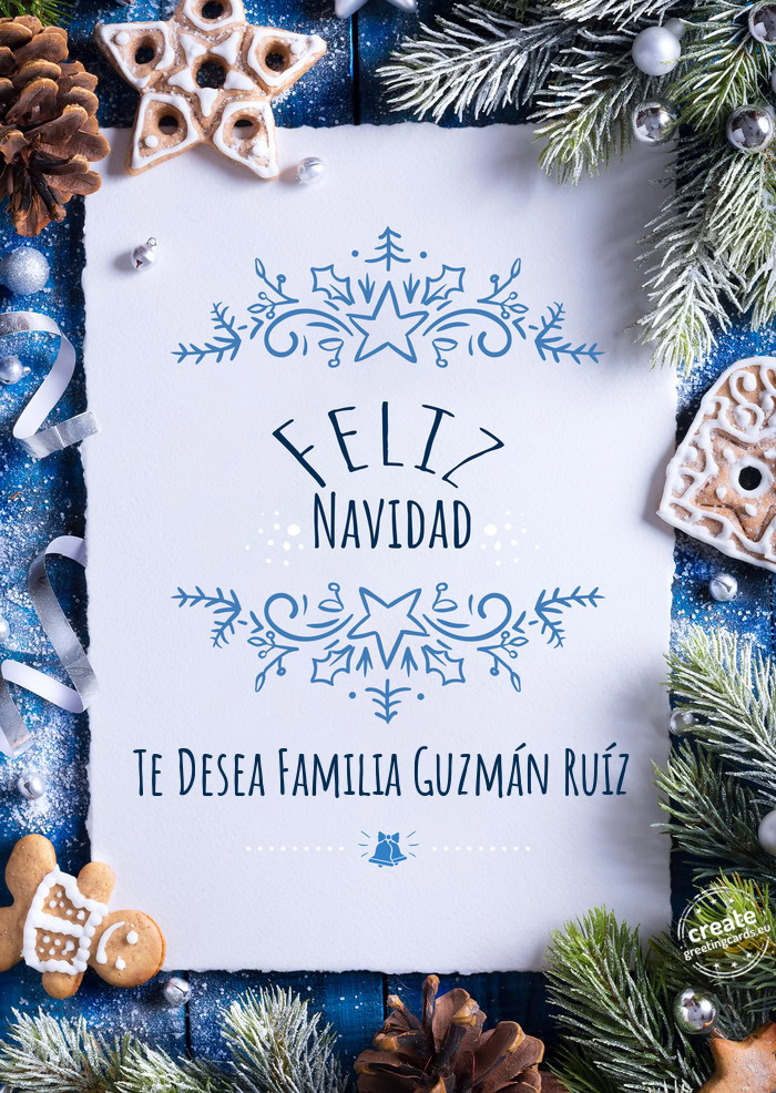 Te Desea Familia Guzmán Ruíz