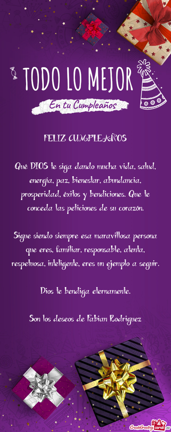 Teligente, eres un ejemplo a seguir
