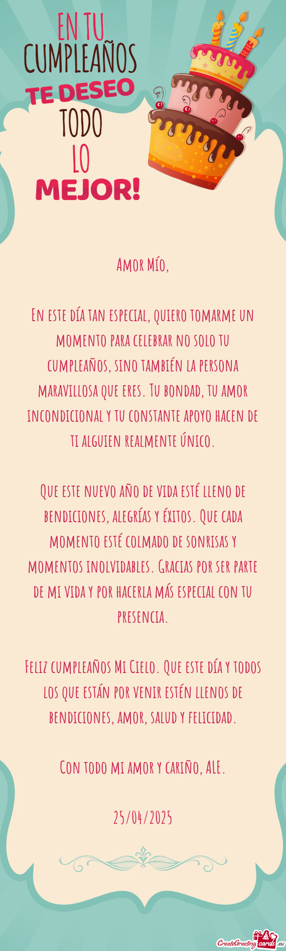 Ti alguien realmente único
