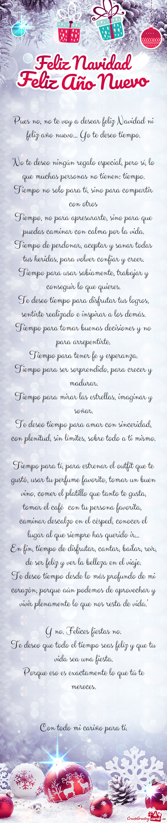 Tiempo para usar sabiamente, trabajar y conseguir lo que quieres