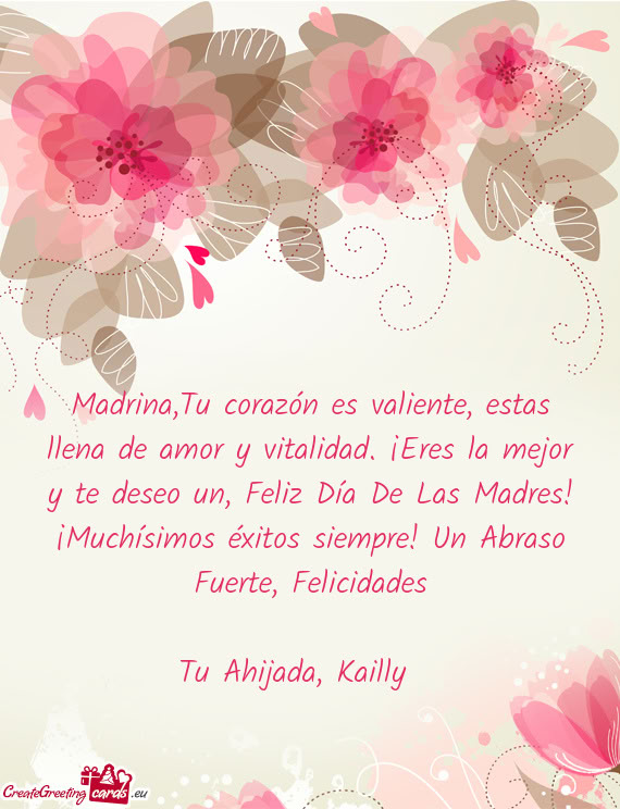 Tu Ahijada, Kailly ♡