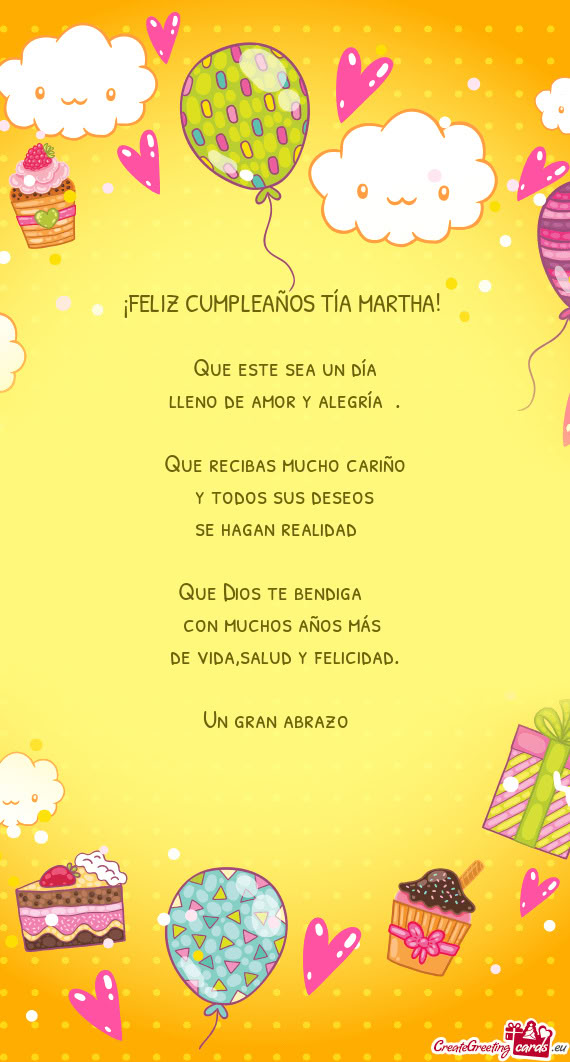 Un gran abrazo 🤗🎂