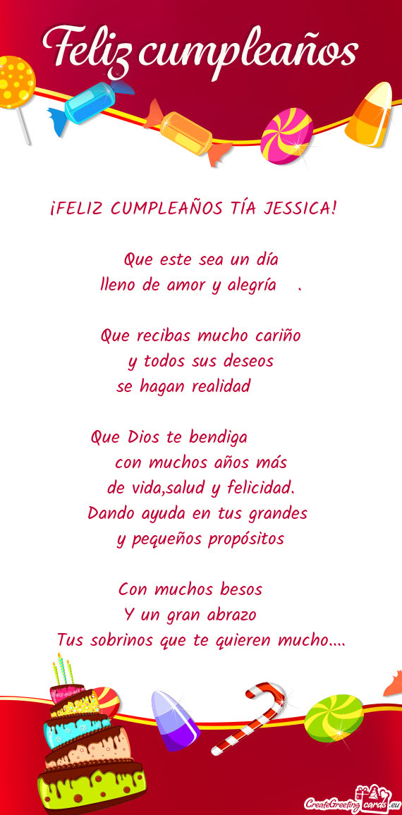 Y pequeños propósitos