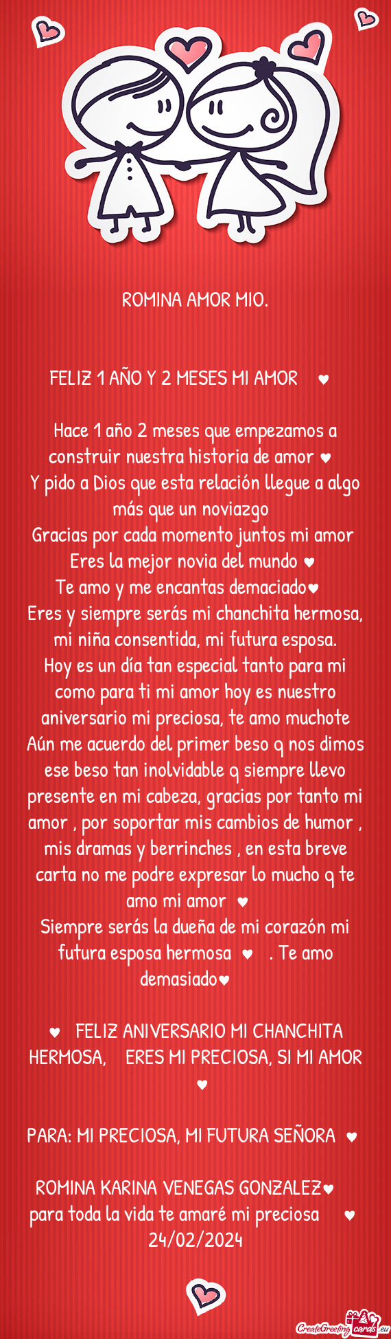 Y pido a Dios que esta relación llegue a algo más que un noviazgo🥺