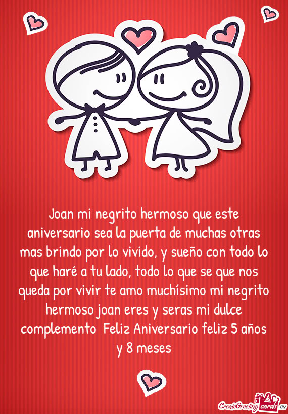 Y sueño con todo lo que haré a tu lado, todo lo que se que nos queda por vivir te amo muchísimo